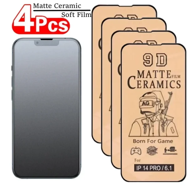 Soft Matte Ceramic Screen Protectors iPhone