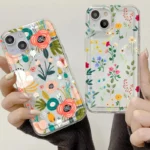 Clear Flower iPhone Case