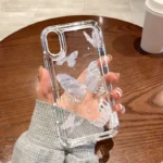 Clear Flower iPhone Case