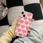 Cute Love Heart IMD Protective Cases iPhone