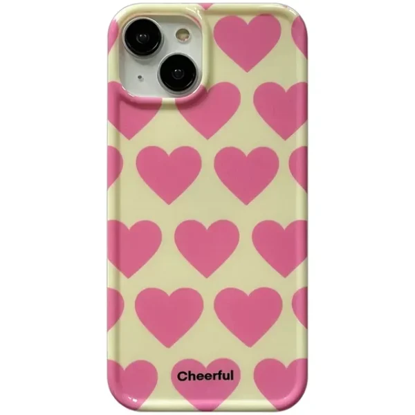 Cute Love Heart IMD Protective Cases iPhone