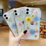 Dry Flower Transparent iPhone Case