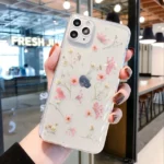 Dry Flower Transparent iPhone Case