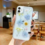 Dry Flower Transparent iPhone Case