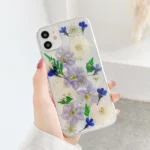 Dry Flower Transparent iPhone Case