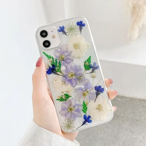 Dry Flower Transparent iPhone Case