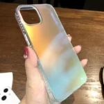 Fashion Matte Aurora Gradient iPhone Case