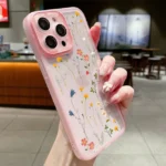 Flower Soft Silicone iPhone Case