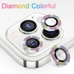 Glitter Bling Metal Glass Camera Lens Protector iPhone