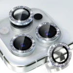 Glitter Bling Metal Glass Camera Lens Protector iPhone