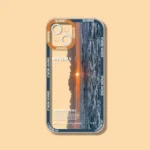 INS Purple Blue Sunset Snow Mountain iPhone Case