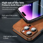 Luxury Lens Protection iPhone Case