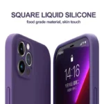 Liquid Silicone iPhone Case