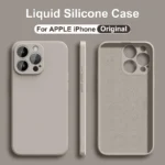 Liquid Silicone iPhone Case