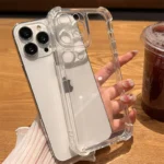 Luxury Shockproof Transparent iPhone Case