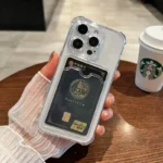 Luxury Soft Card Bag iPhone Case