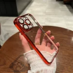 Luxury Transparent Plating Case iPhone