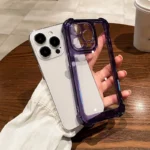 Luxury Transparent Silicone iPhone Case