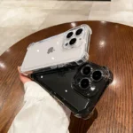 Luxury Transparent Silicone iPhone Case