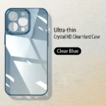 Slim and Stylish: Luxury Transparent Hard PC iPhone Cover