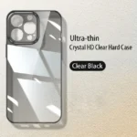 Slim and Stylish: Luxury Transparent Hard PC iPhone Cover