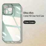 Slim and Stylish: Luxury Transparent Hard PC iPhone Cover