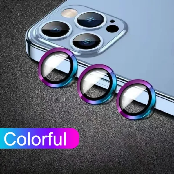 Metal Ring Camera Lens Protector iPhone