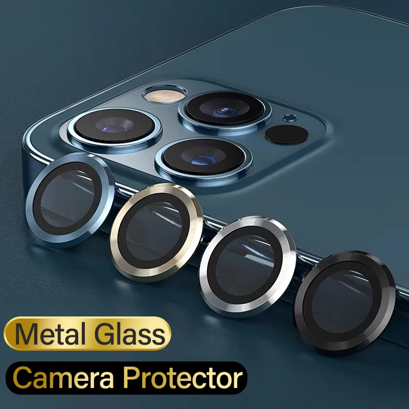 Metal Ring Camera Lens Protector iPhone