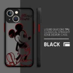 Disney Mickey Minnie Mouse Print Bumper Luxury iPhone Cover