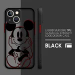 Disney Mickey Minnie Mouse Print Bumper Luxury iPhone Cover