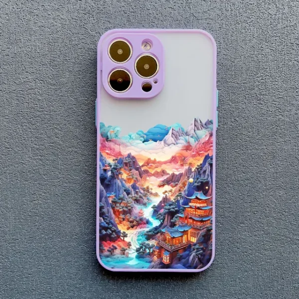 Printing Landscape iPhone Case