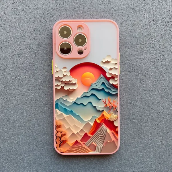 Printing Landscape iPhone Case