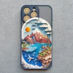 Printing Landscape iPhone Case