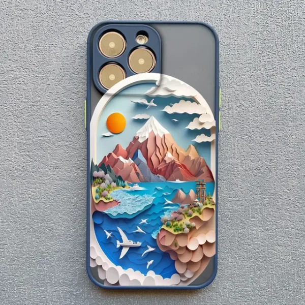 Printing Landscape iPhone Case