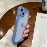 Shockproof Silicone Bumper Clear iPhone Case