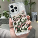 Floral Fusion iPhone Clear Soft Case