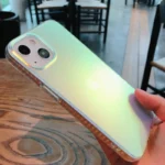 Fashion Matte Aurora Gradient iPhone Case