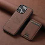 Wallet iPhone Case Magnetic Pocket Cover