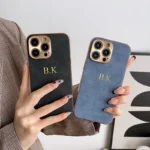 Personalized Leather Name iPhone Case