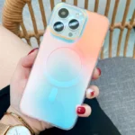 Fashion Matte Aurora Gradient iPhone Case