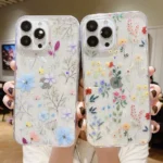 Cute Real Dry Flower iPhone Case