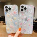 Cute Real Dry Flower iPhone Case