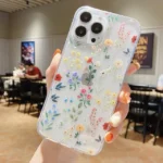 Cute Real Dry Flower iPhone Case