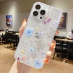 Cute Real Dry Flower iPhone Case