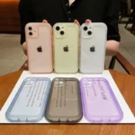 Shockproof Silicone Bumper Clear iPhone Case